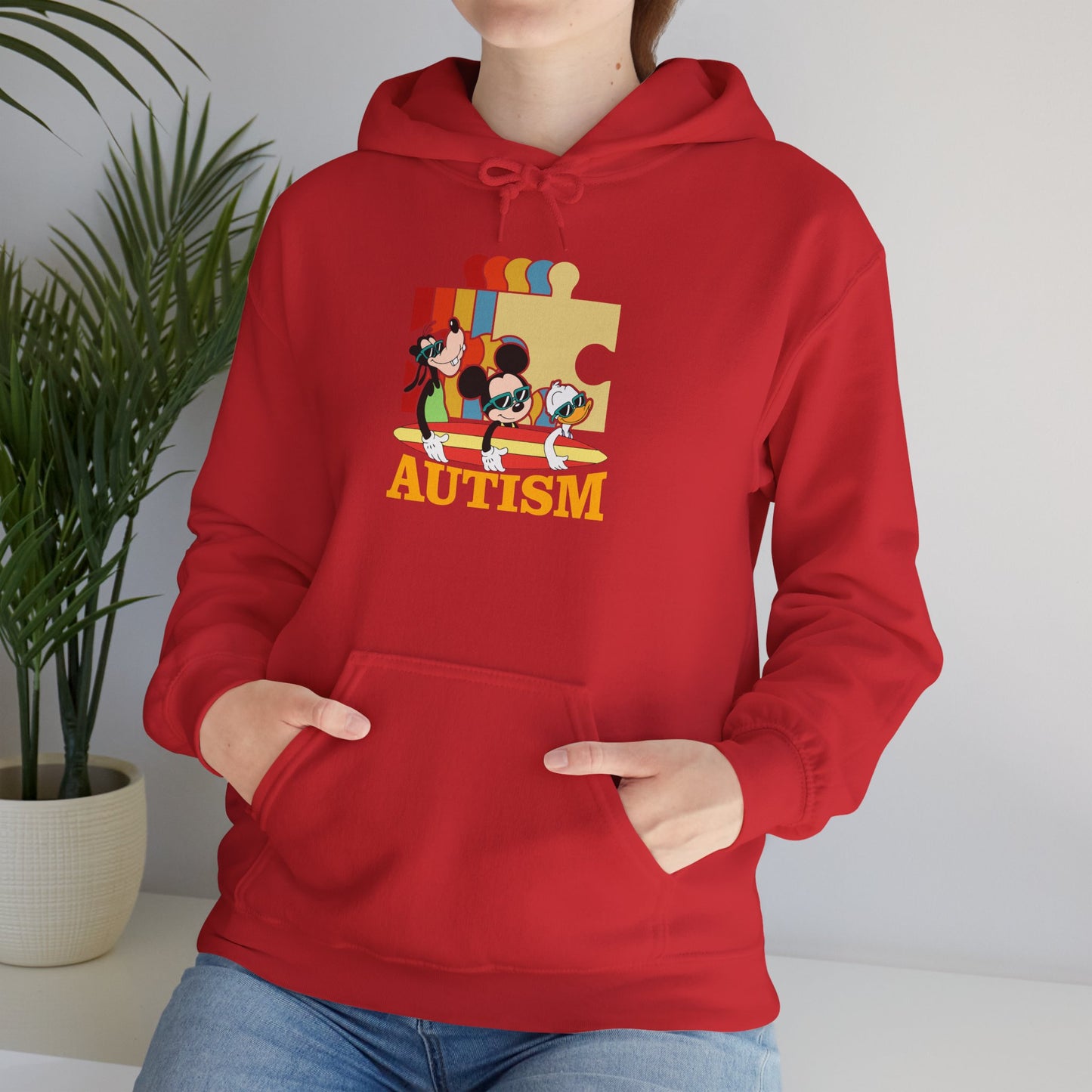 Autism Awareness Puzzle Hoodie — Colorful Support Design