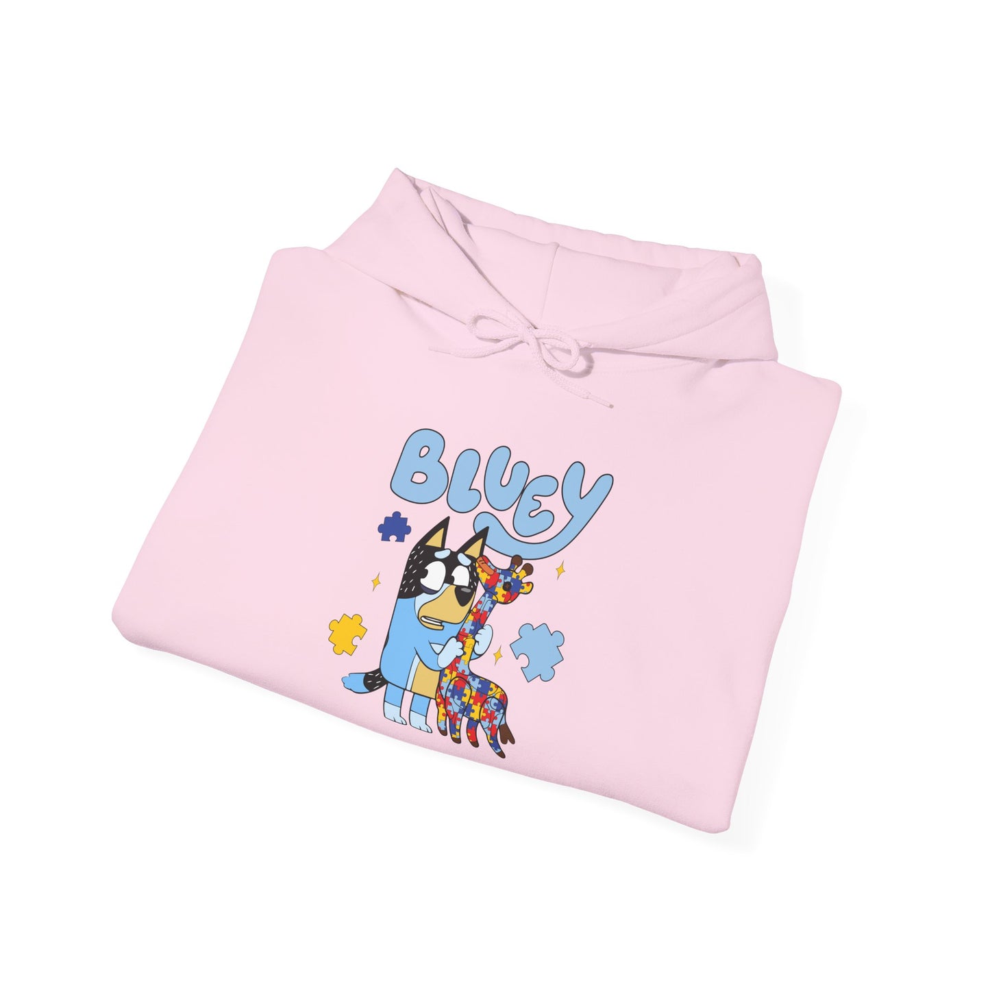Bluey Cartoon Hoodie — Cute Blue Heeler Kids TV Character Pullover
