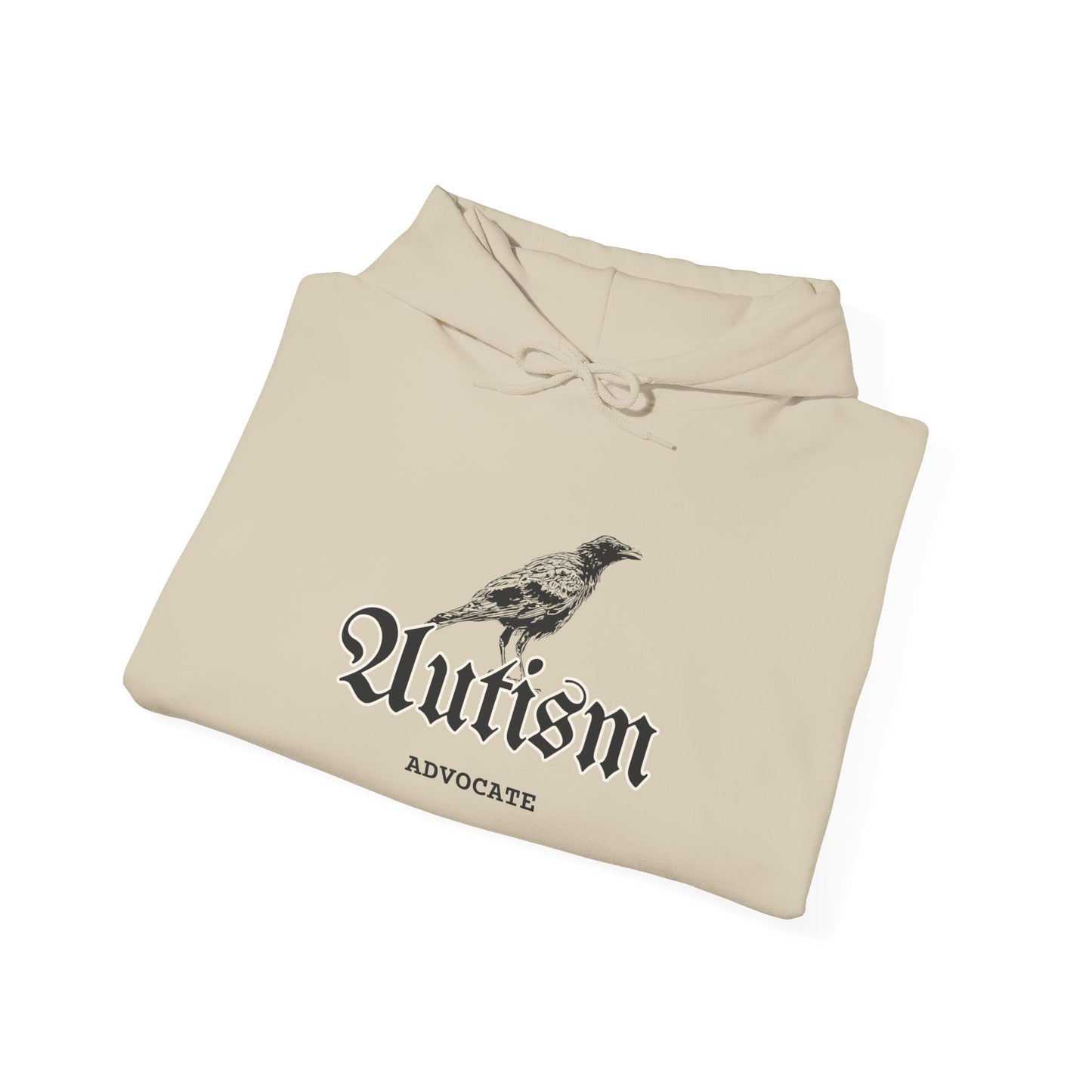 Autism Advocate Hoodie — Raven Graphic Comfort Pullover