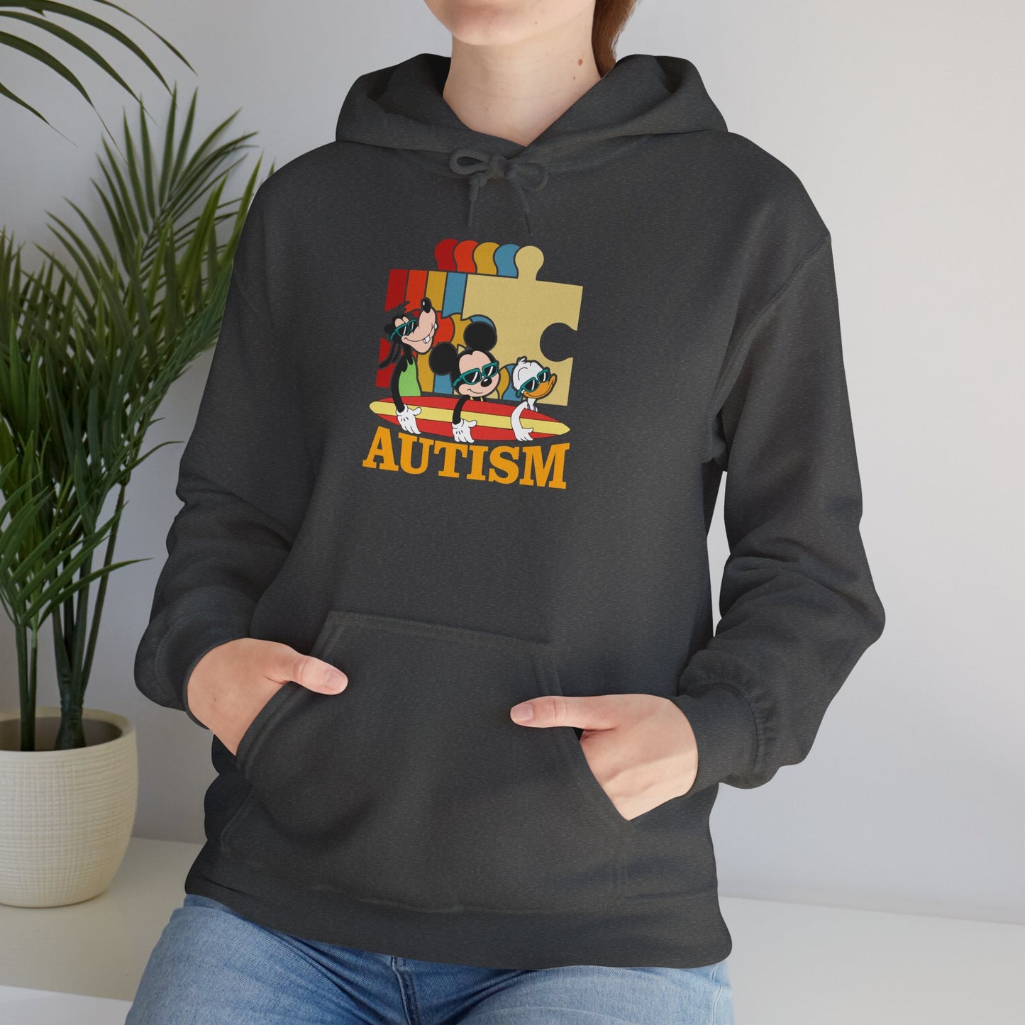 Autism Awareness Puzzle Hoodie — Colorful Support Design
