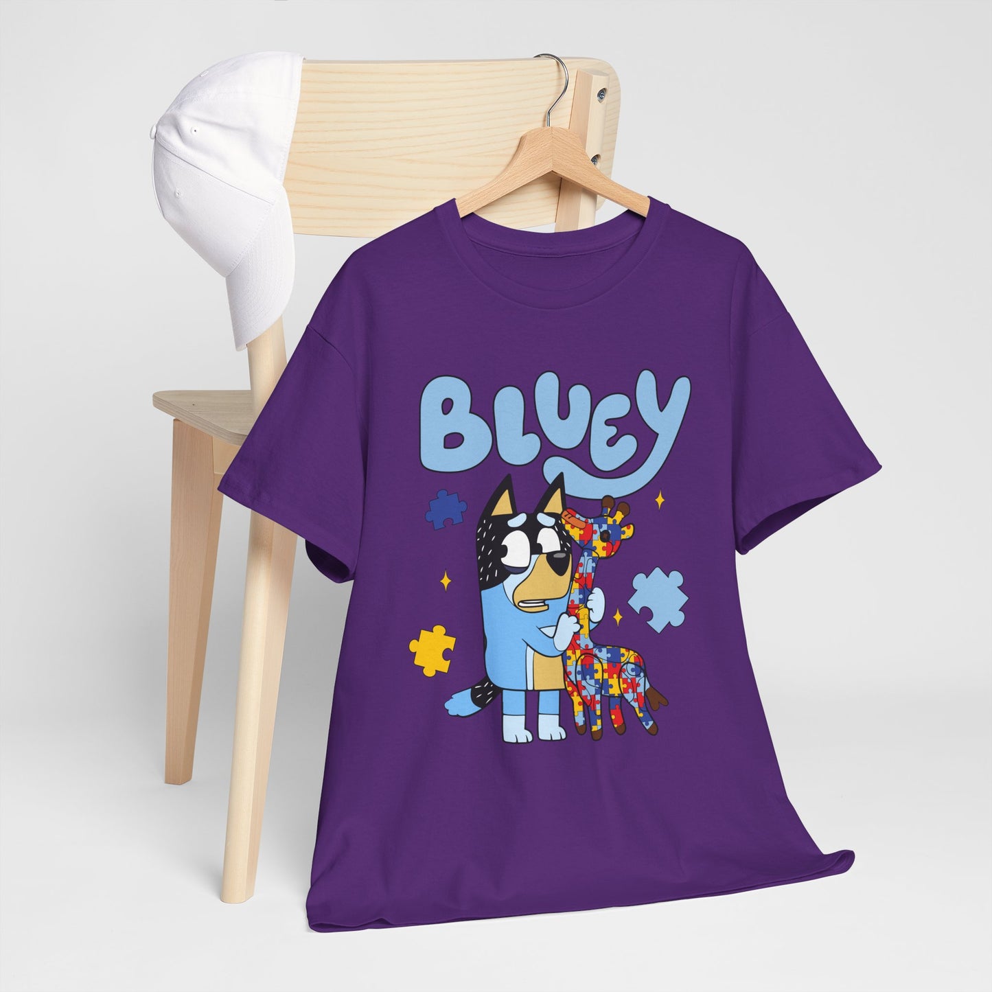 Bluey and Bingo Cartoon Dog T-Shirt — Cute Kids’ Blue Heeler Tee