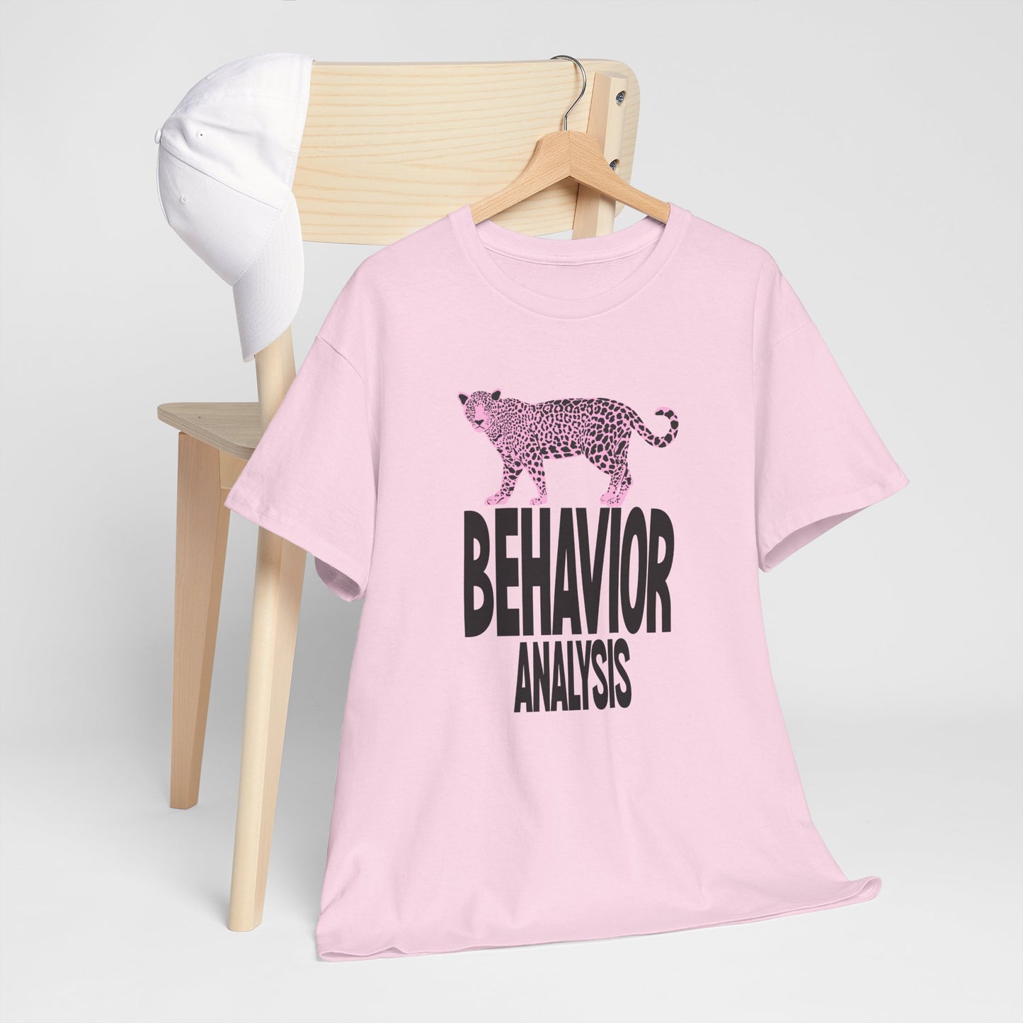 Behavior Analysis Unisex Heavy Cotton Tee - Creative Animal Print T-Shirt