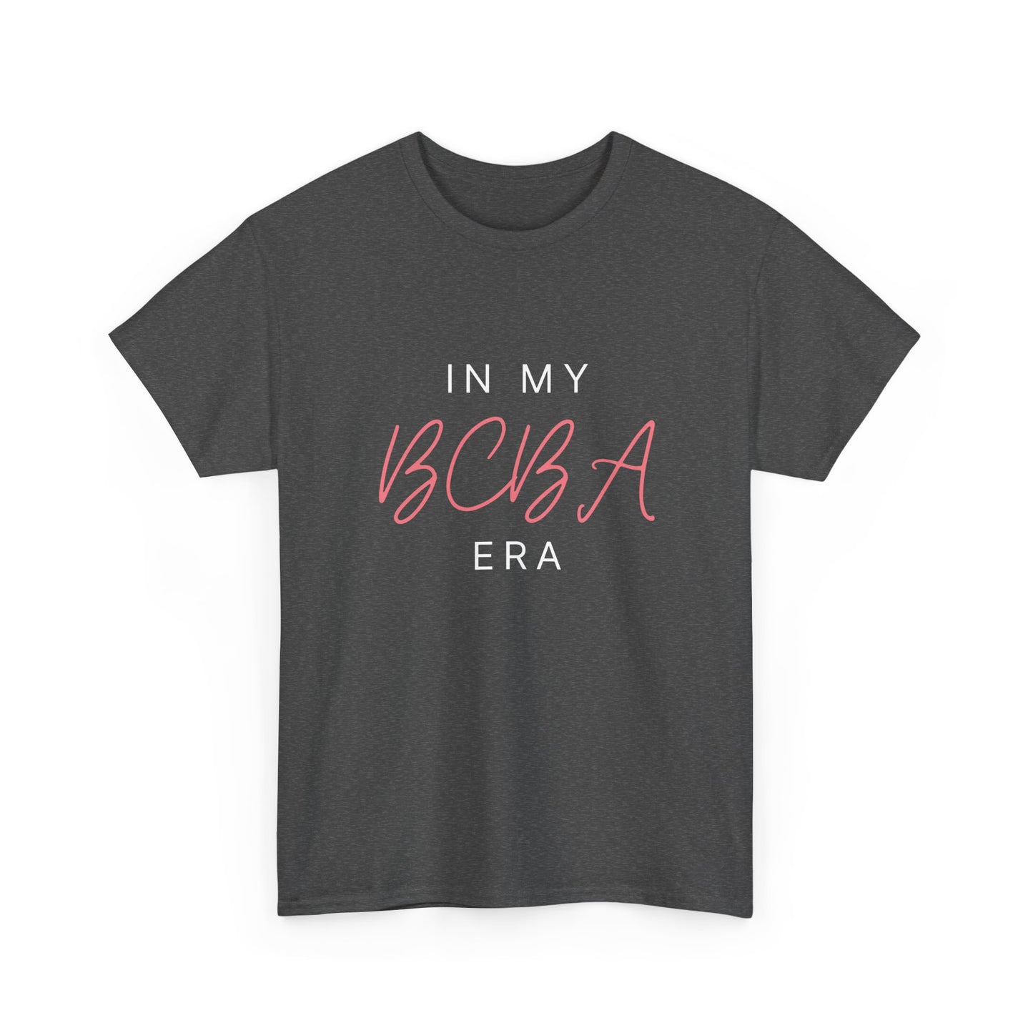 Unisex Heavy Cotton Tee - Inspirational 'In My BCBA Era' T-Shirt for Growth and Empowerment