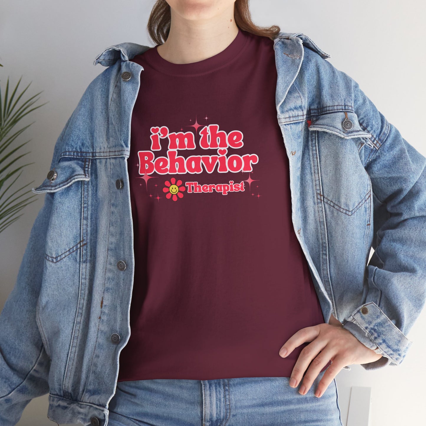 I'm the Behavior Therapist Unisex Heavy Cotton Tee