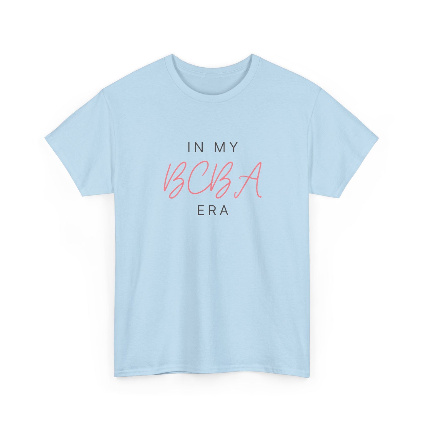 Unisex Heavy Cotton Tee - Inspirational 'In My BCBA Era' T-Shirt for Growth and Empowerment