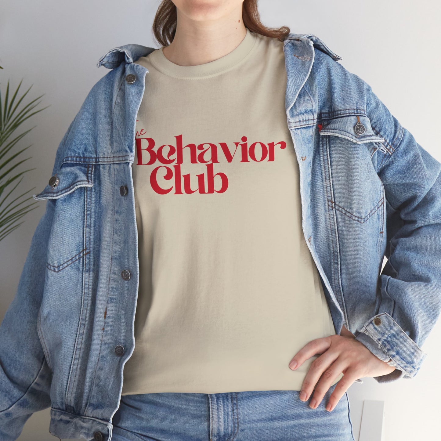 The Behavior Club Unisex Heavy Cotton Tee