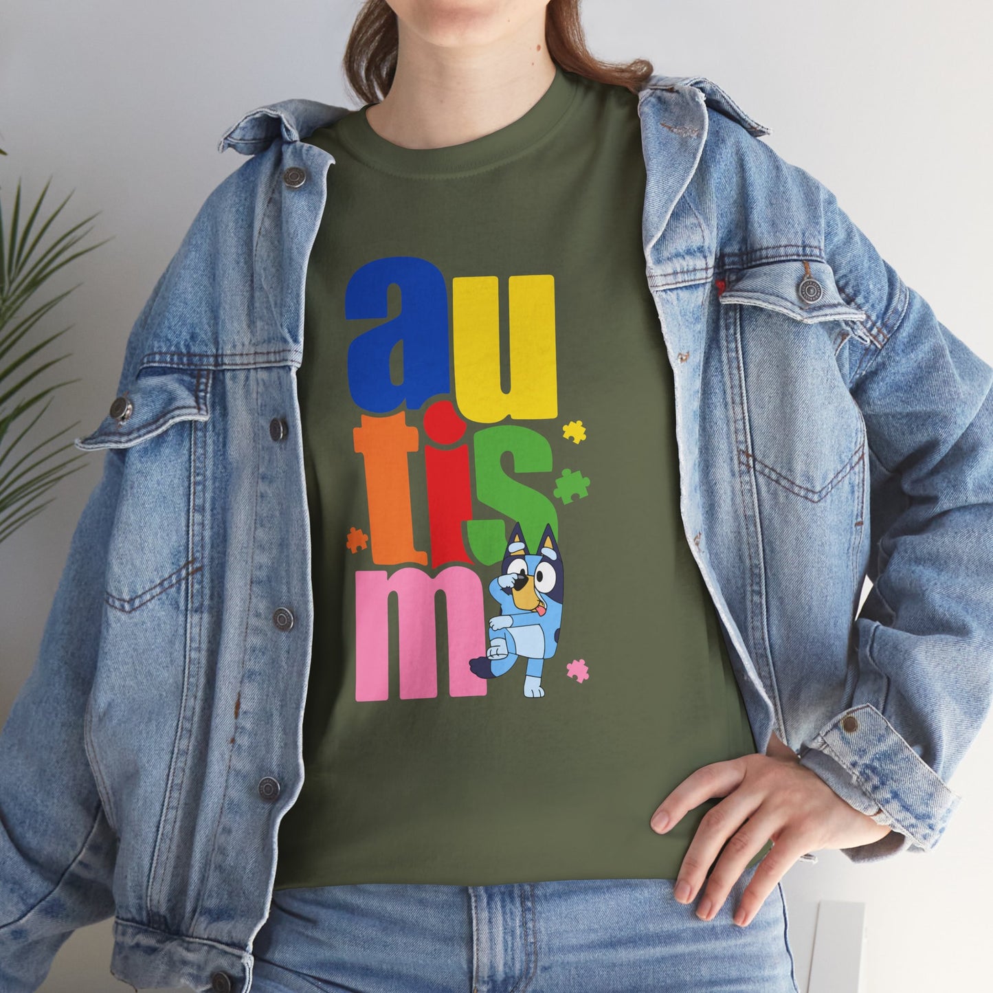Autism Colorful Letters Kids T‑Shirt — Support & Awareness Tee