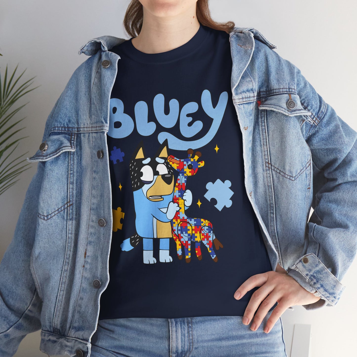 Bluey and Bingo Cartoon Dog T-Shirt — Cute Kids’ Blue Heeler Tee