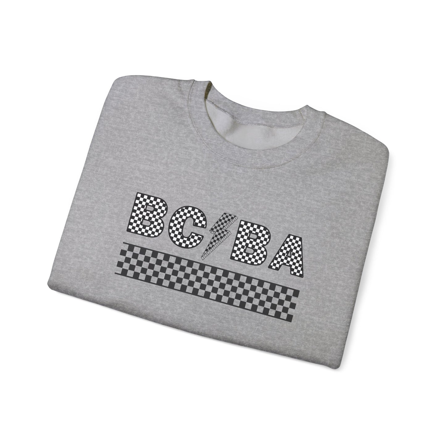 BCBA Lightening Checkerboard Crewneck Sweatshirt