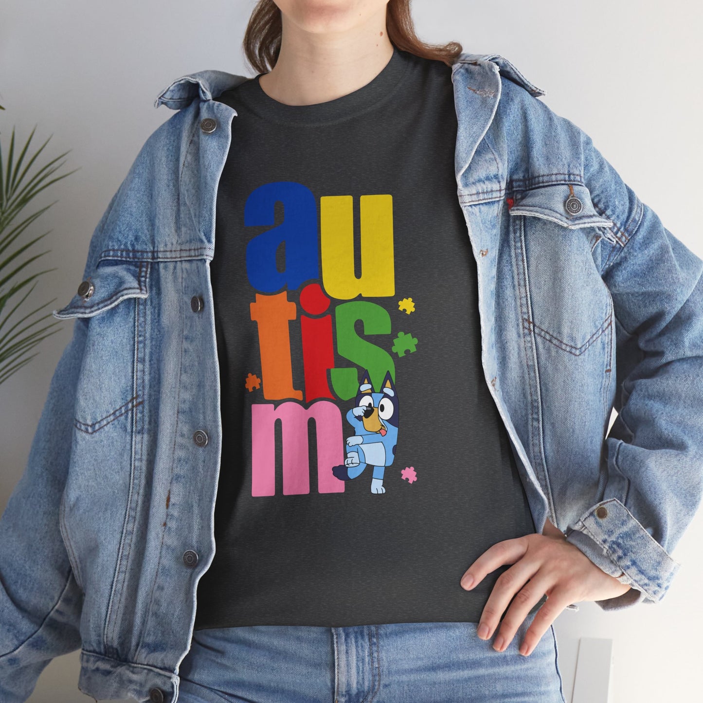 Autism Colorful Letters Kids T‑Shirt — Support & Awareness Tee