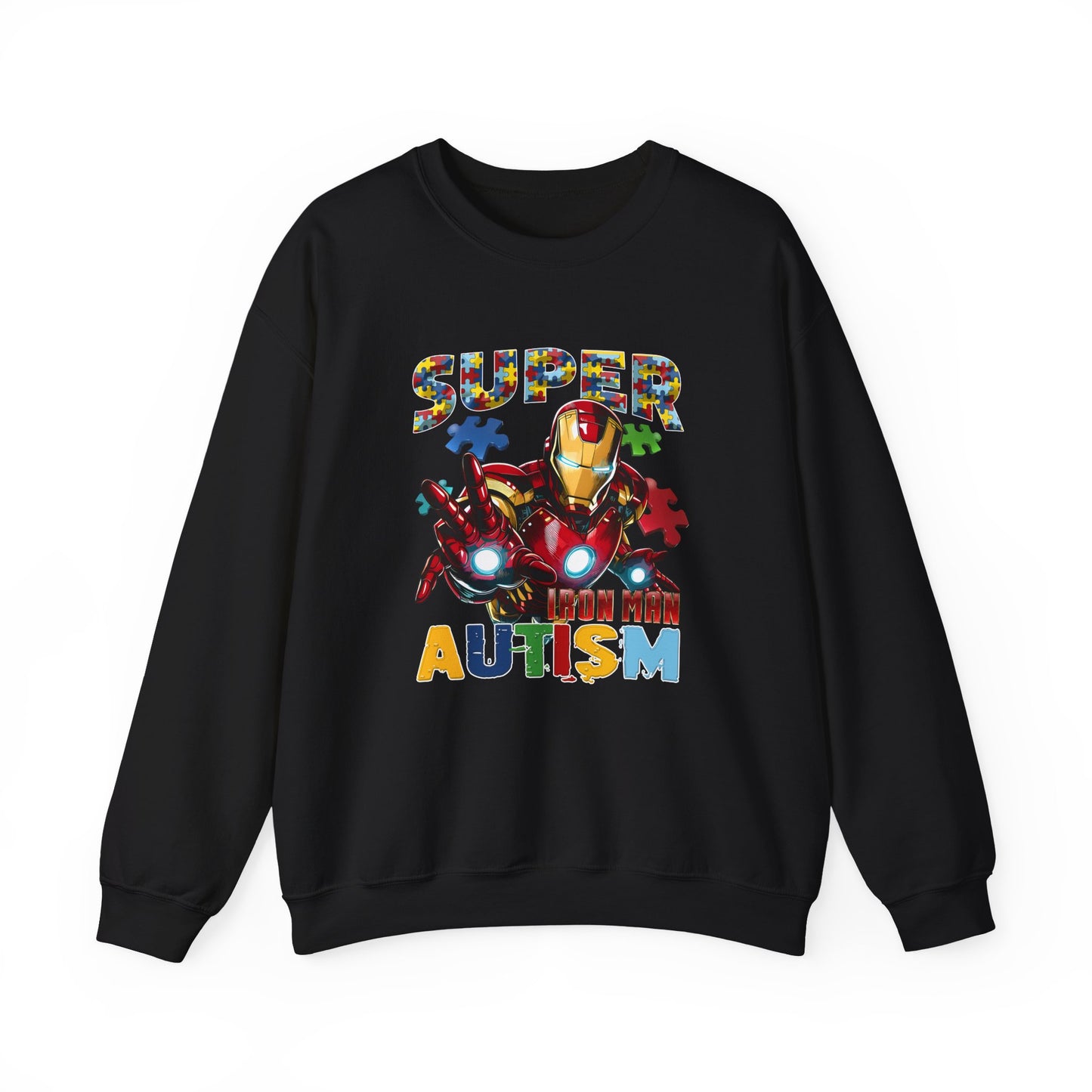 Autism Awareness Iron Hero Sweatshirt