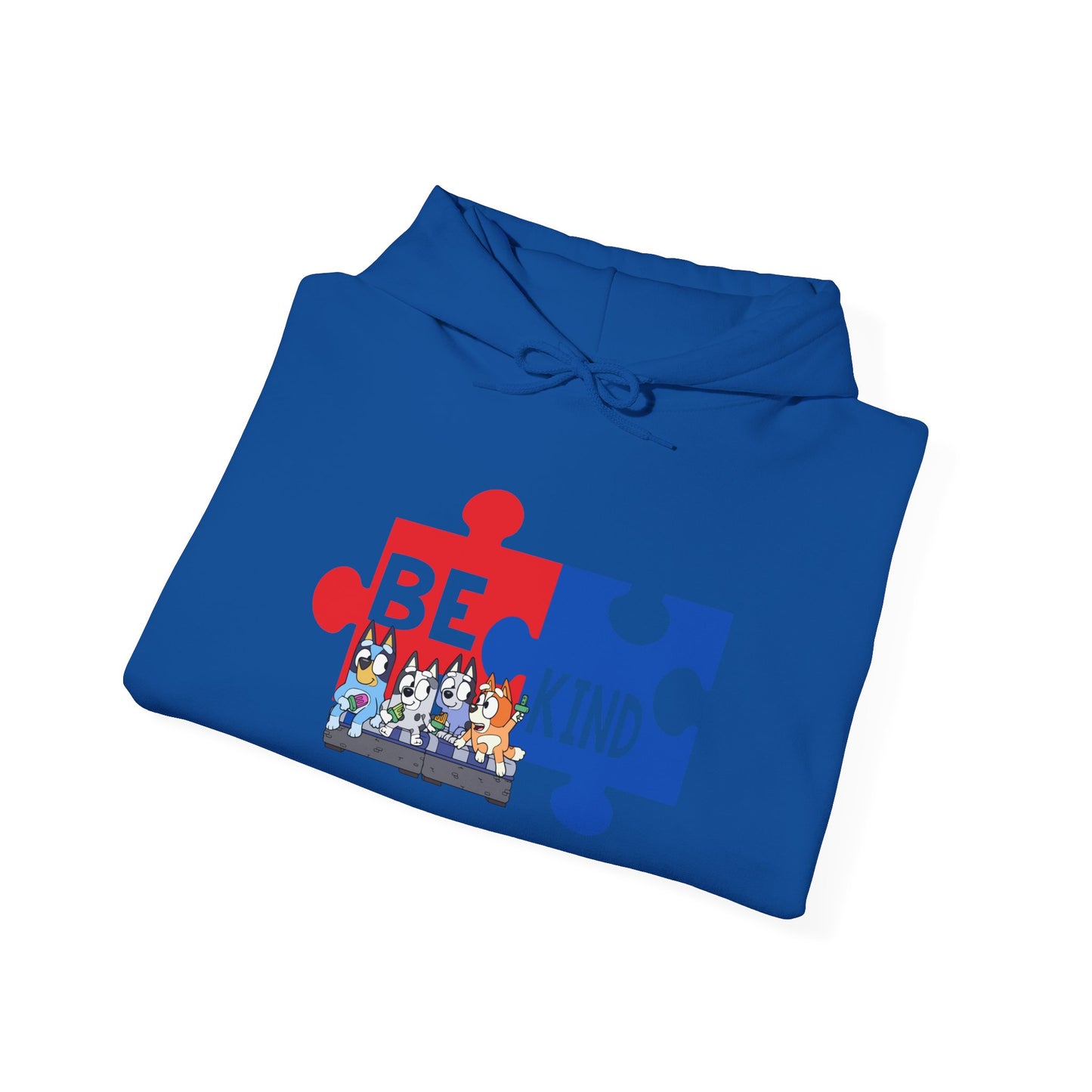 Be Kind Puzzle Hoodie – Autism Awareness Community Sweatshirt