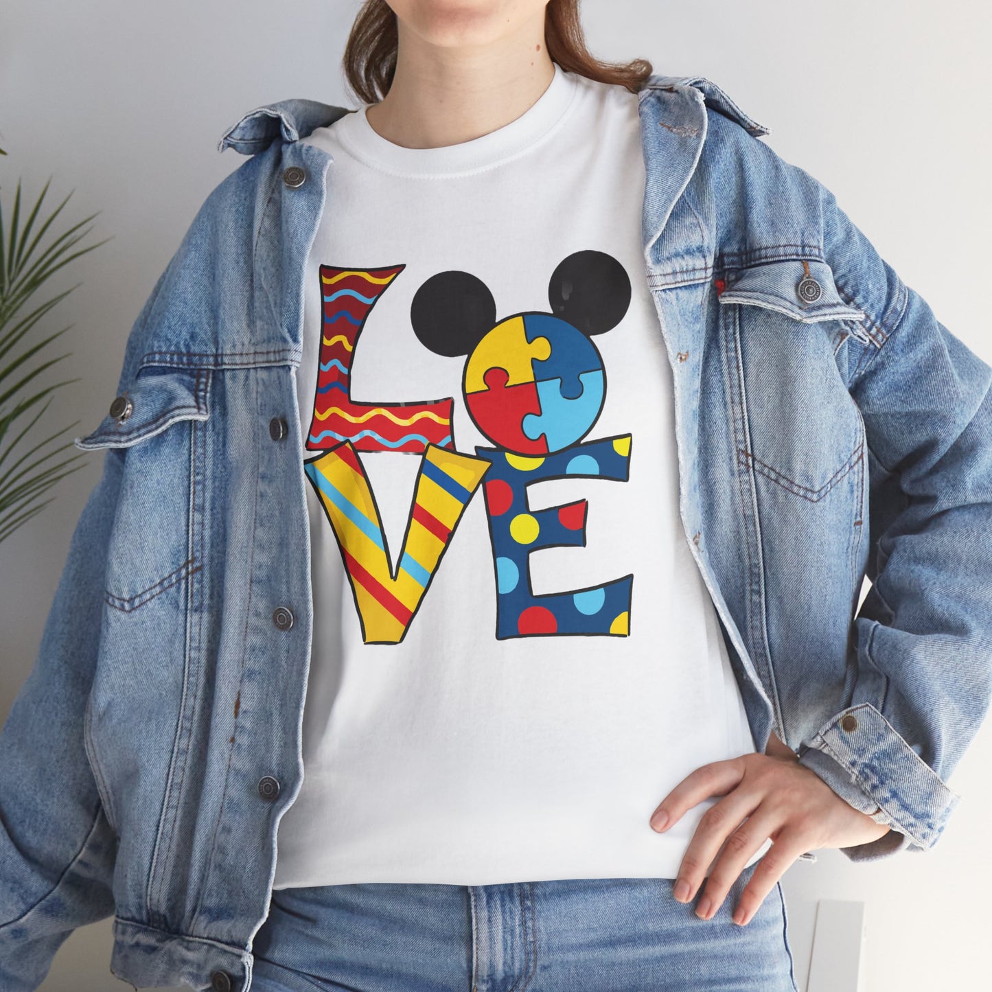 Love Mickey Autism Awareness Tee