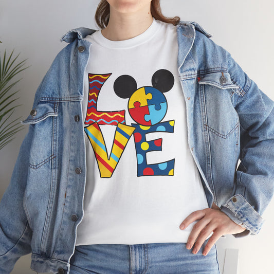 Love Mickey Autism Awareness Tee