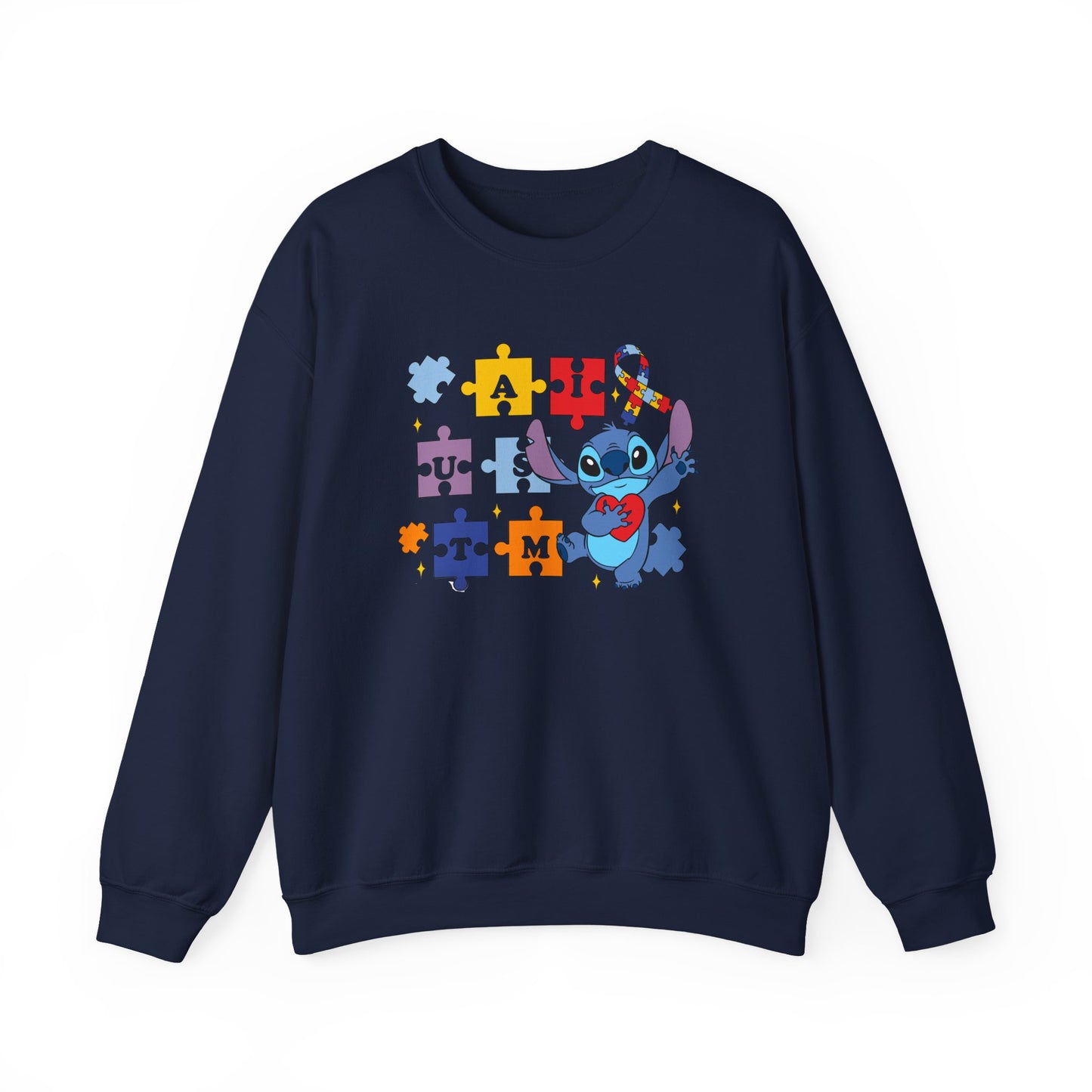 Autism Awareness Puzzle Heart Sweatshirt