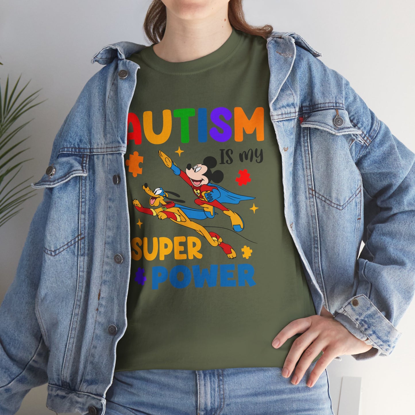 Autism Is My Superpower Tee — Colorful Autism Awareness Kids Shirt