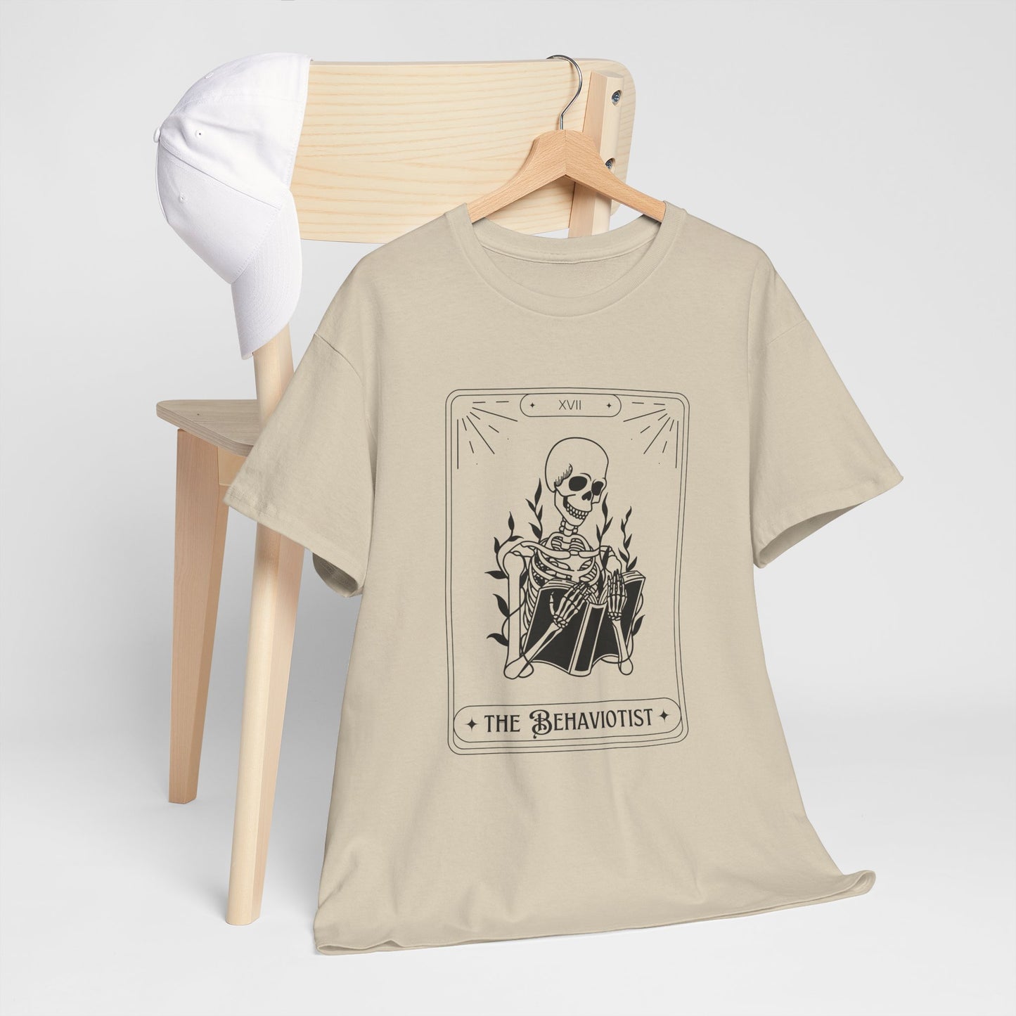 Skeleton Themed Unisex Heavy Cotton Tee - Perfect for Halloween and Casual Wear