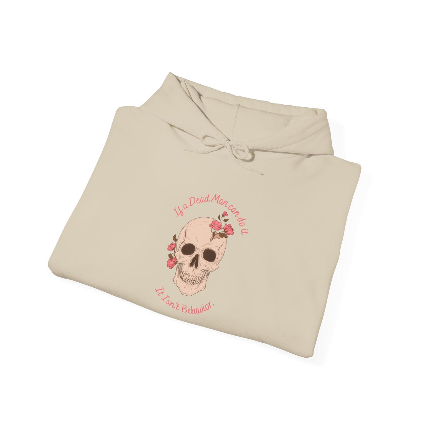 Skull & Roses Hoodie — "I Loved You Once, I Still Do" Floral Skull Sweatshirt